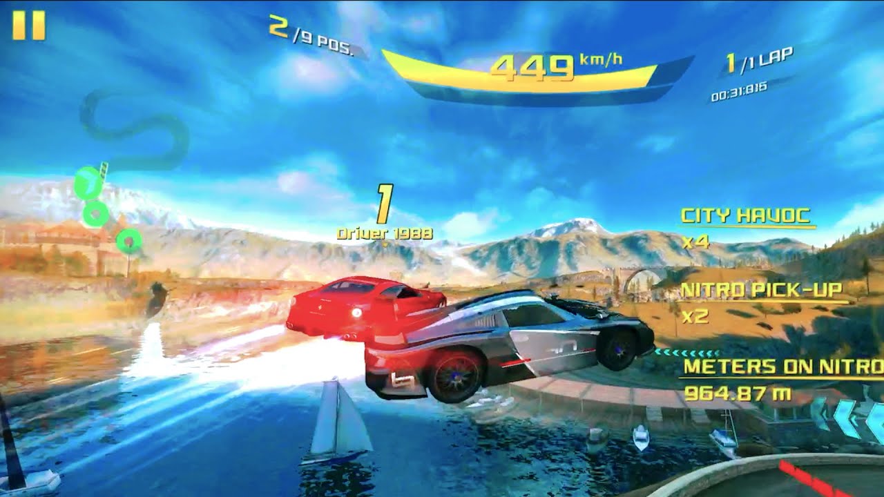 Asphalt 8, Porsche​ 911 GT1 Evolution multiplayer update 68