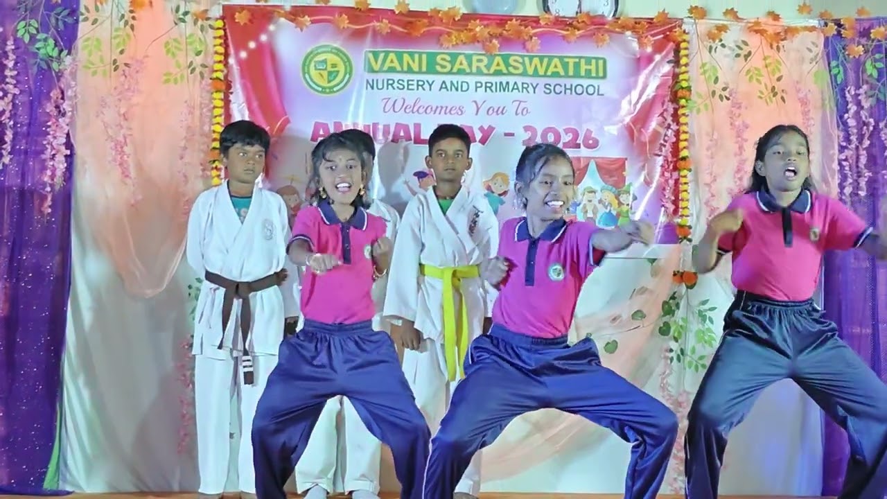Annual Day Celebration 2026 - Marshall Arts Demo - VaniSaraswathi Primary School