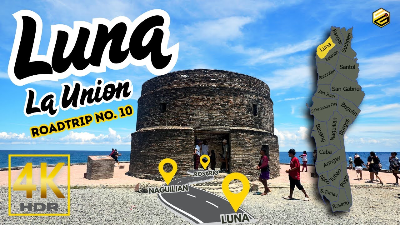 LUNA La Union Road Trip No. 10 | The Pebble Capital of the North | ELYU Ilocos Region Philippines 4K