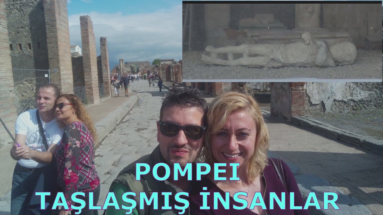 TAŞLAŞMIŞ İNSANLAR POMPEİ ANTİK KENTİ NAPOLİ İTALYA