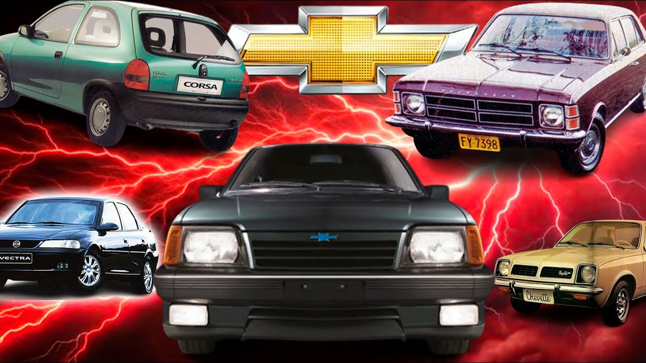 OS MAIORES SUCESSOS DA CHEVROLET DO BRASIL!