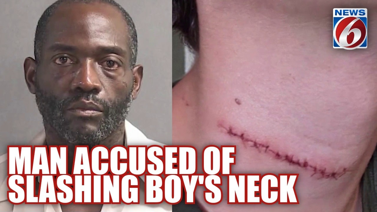 Man accused of slashing 13-year-old had violent incident earlier that day in Daytona Beach