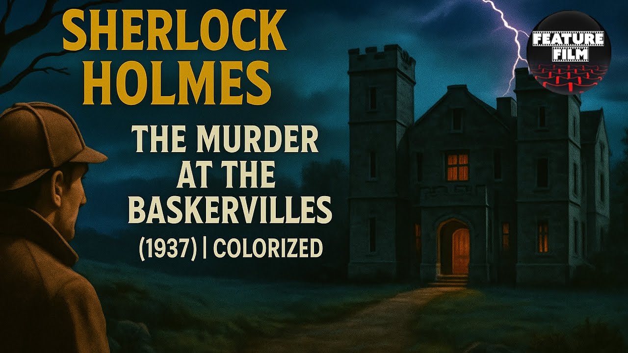Sherlock Holmes: The Murder at the Baskervilles (1937) | Colorized Classic Mystery | free movie