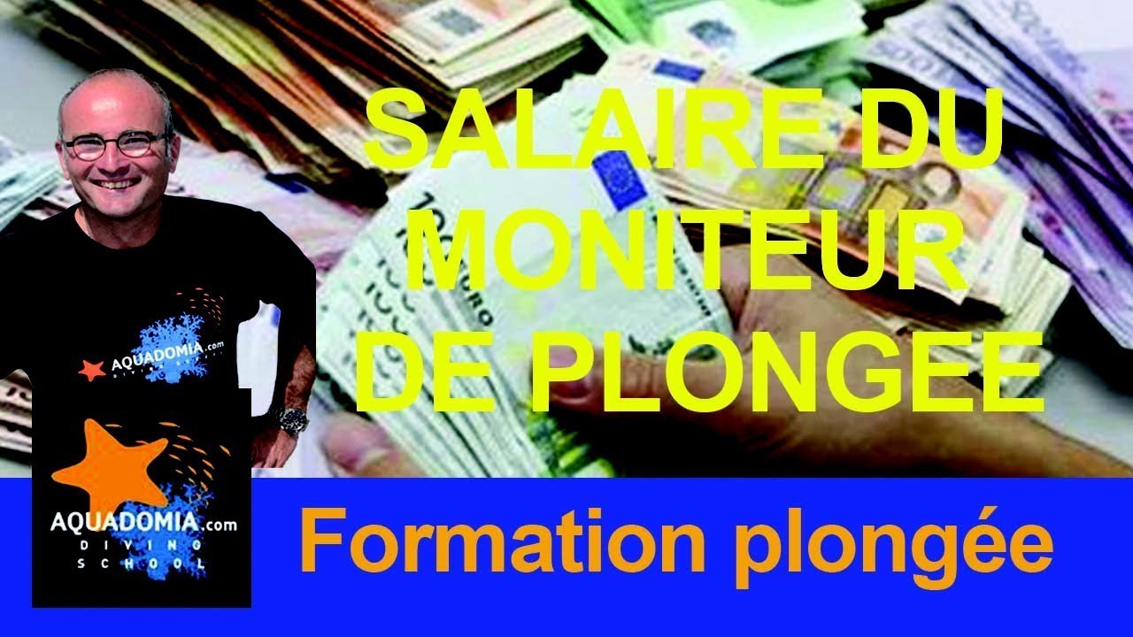 Combien gagne un moniteur de plongée ?
