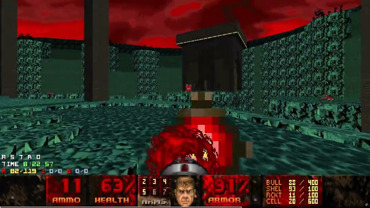 Doom II - Sunder MAP01 Python (UV-MAX)