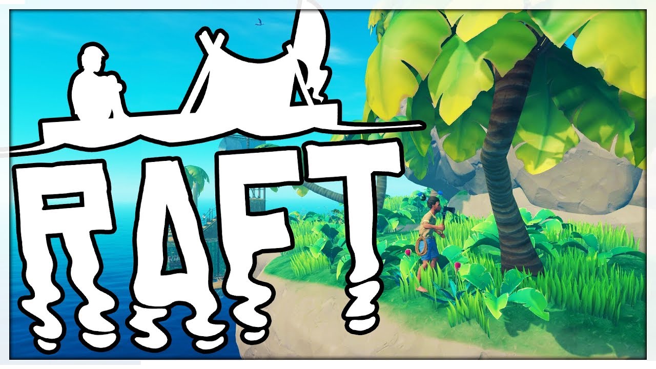 LOST AT SEA - MINECRAFT MEETS ARK - RAFT SURVIVAL