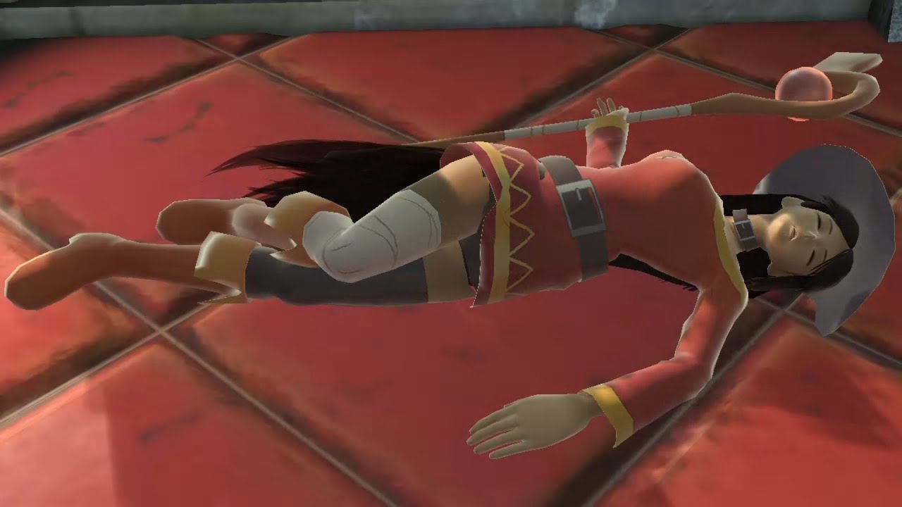 [リョナ] SSBU Palutena (as Megumin) Defeated Ryona