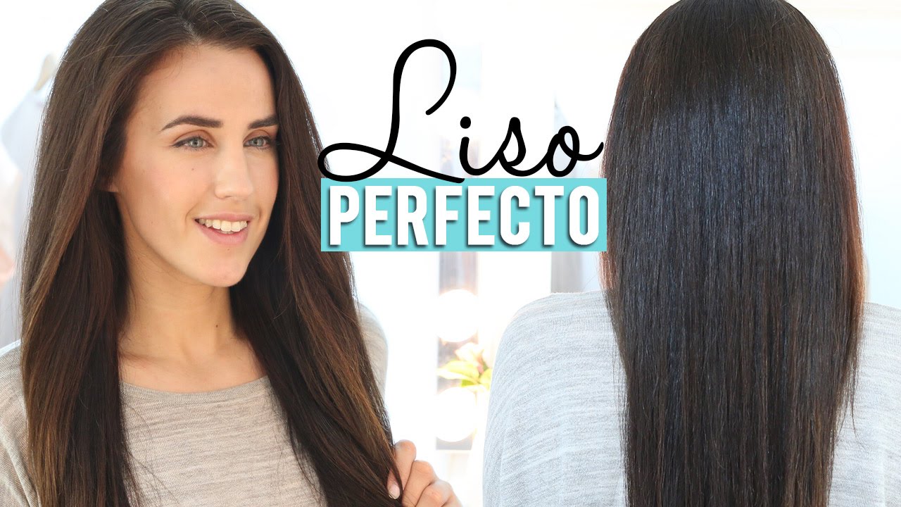 Cómo conseguir un pelo liso perfecto | Planchado de cabello