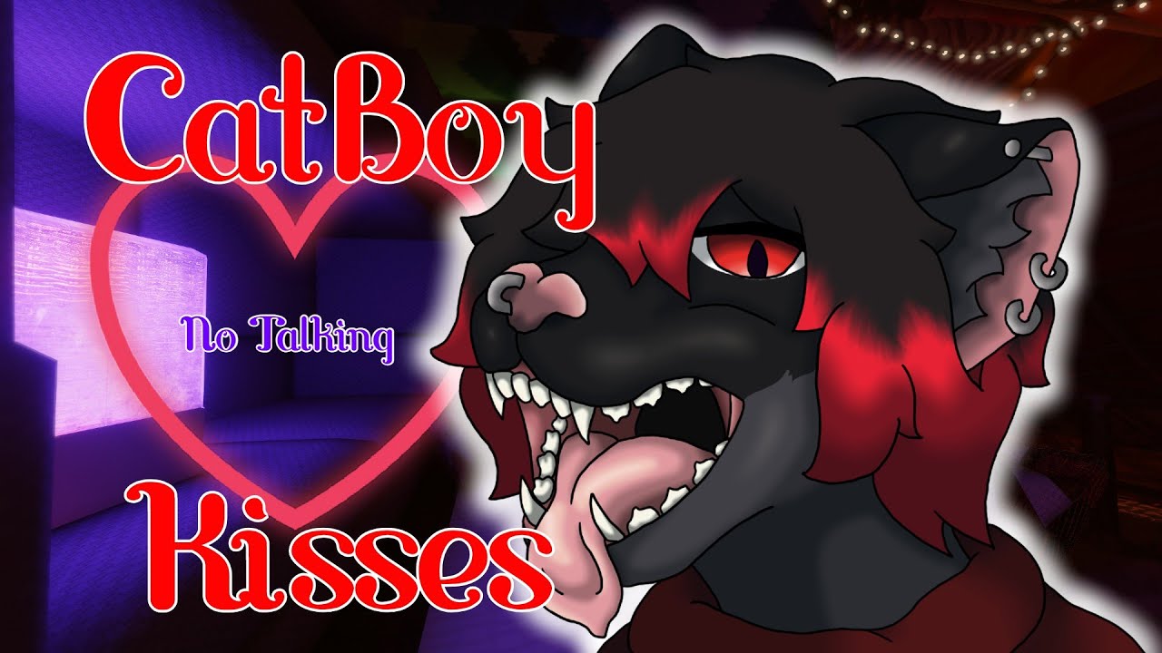 (ASMR) Catboy kisses and licks [no talking]
