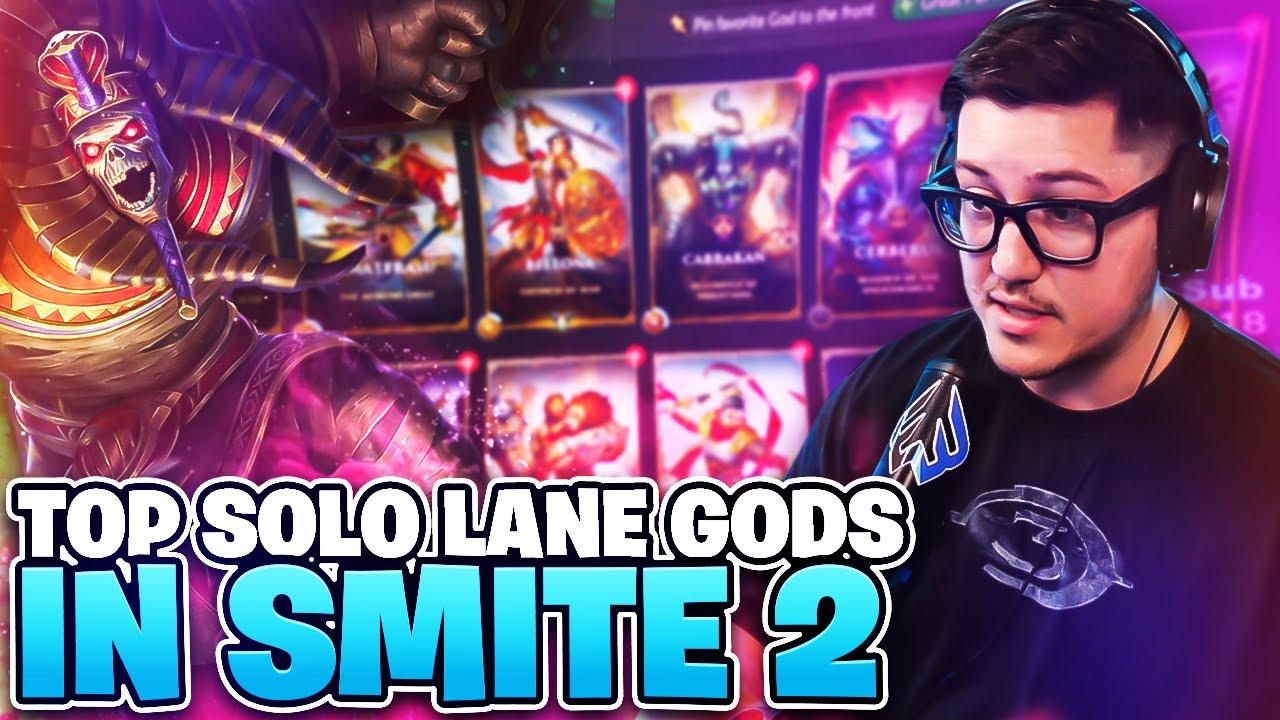 TOP 5 SOLO LANERS - OB14 SMITE 2