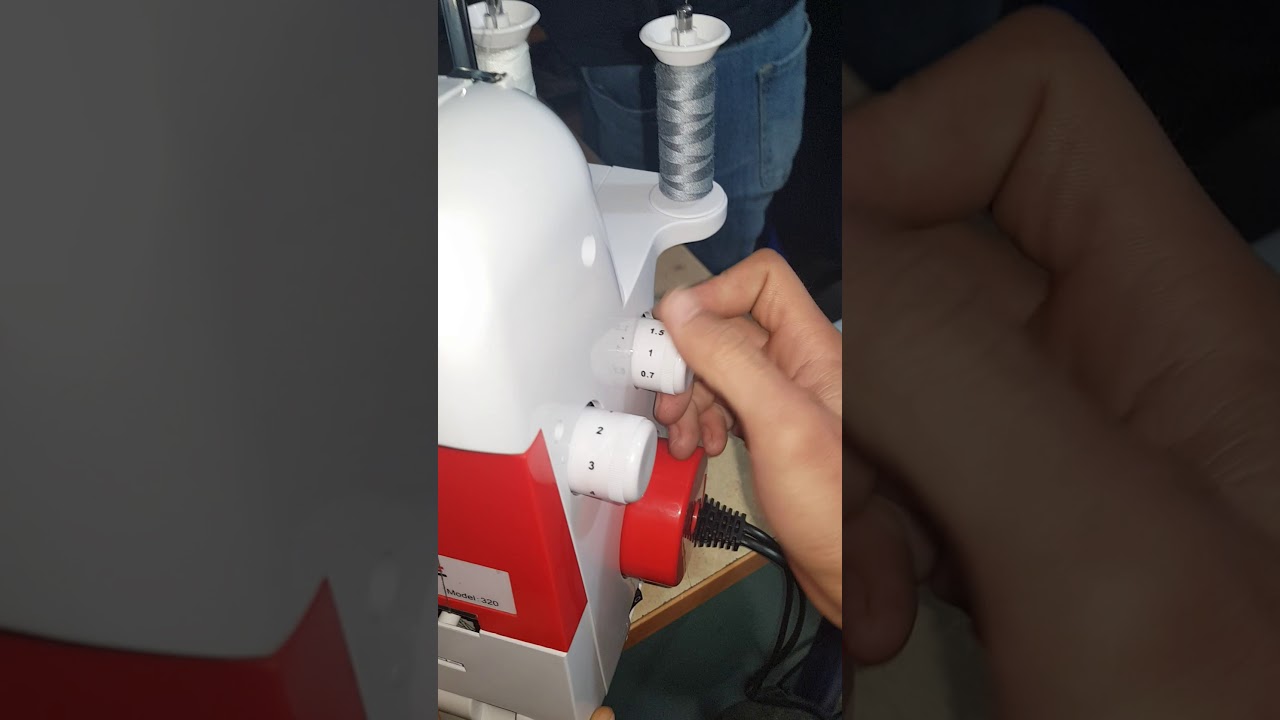 Máy May Gia Đình ACME - Hướng dẫn sử dụng máy vắt sổ ACME - 320