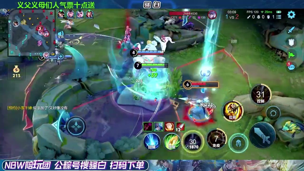 【王者荣耀骚白】骚白当陪玩系列 12月31日直播完整版