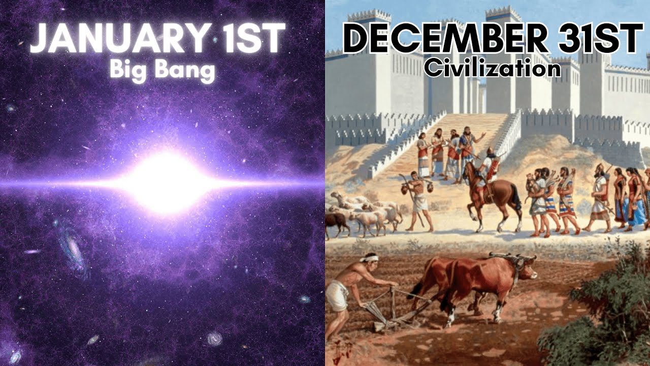 The Cosmic Calendar: From the Big Bang to Today