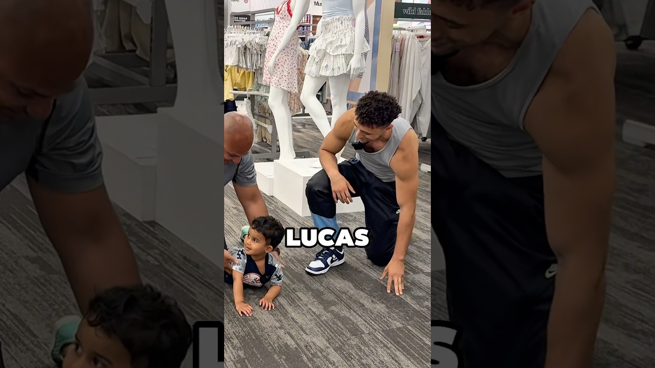 Can 2 year old Lucas do 10 push-ups?