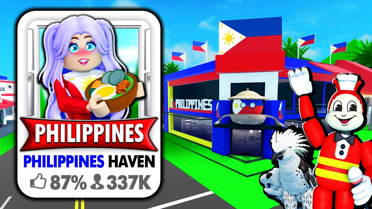 Я создал игру PHILIPPINES Brookhaven Roblox.