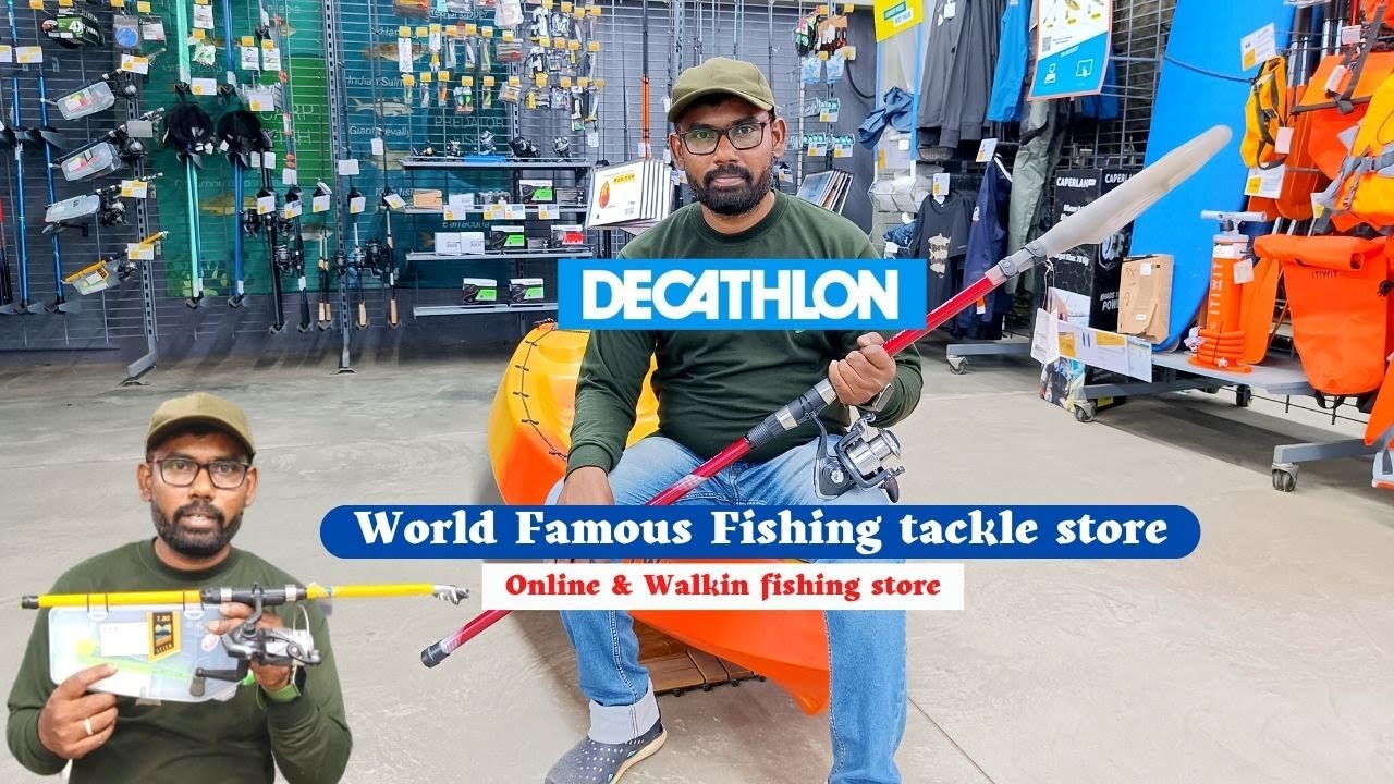 International fishing store India Decathlon|Best fishing tackle stores India #fishingtackle #fishing