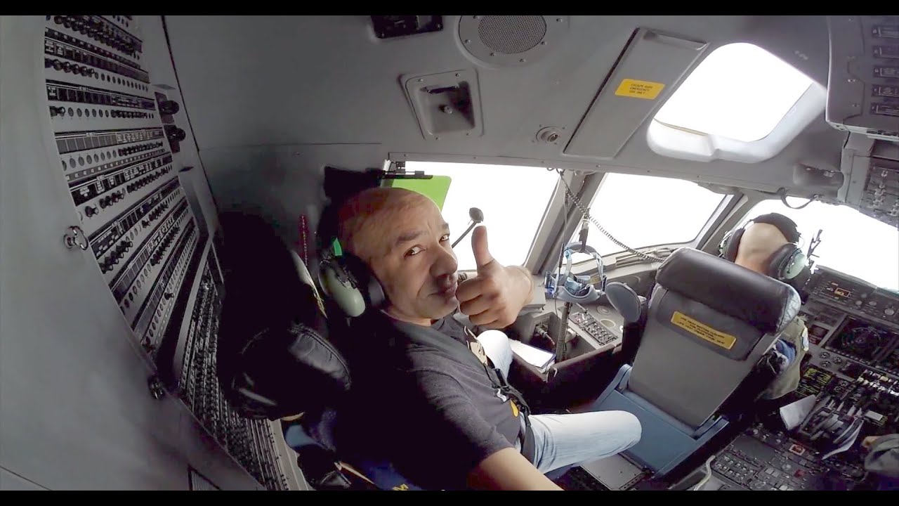 C-17 cockpit action with the GoPro Hero3