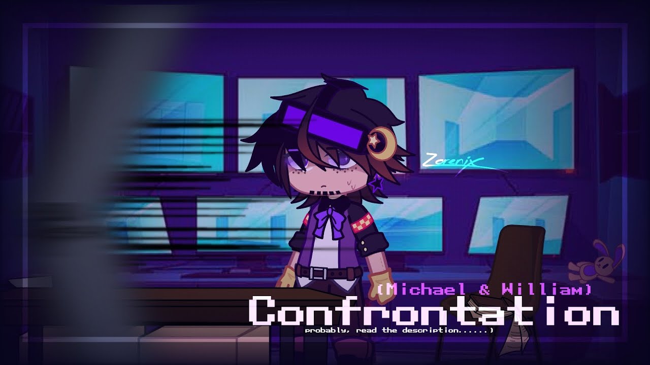 Confrontation (Michael & William) // Afton Family // AU // FNaF Gacha