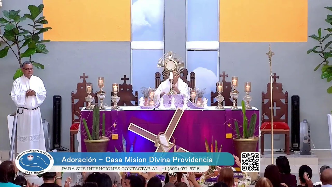 Jueves Eucarístico, Adoración al Santísimo con el RVDO D. Johnny Díaz. 19 de febrero del año 2026.