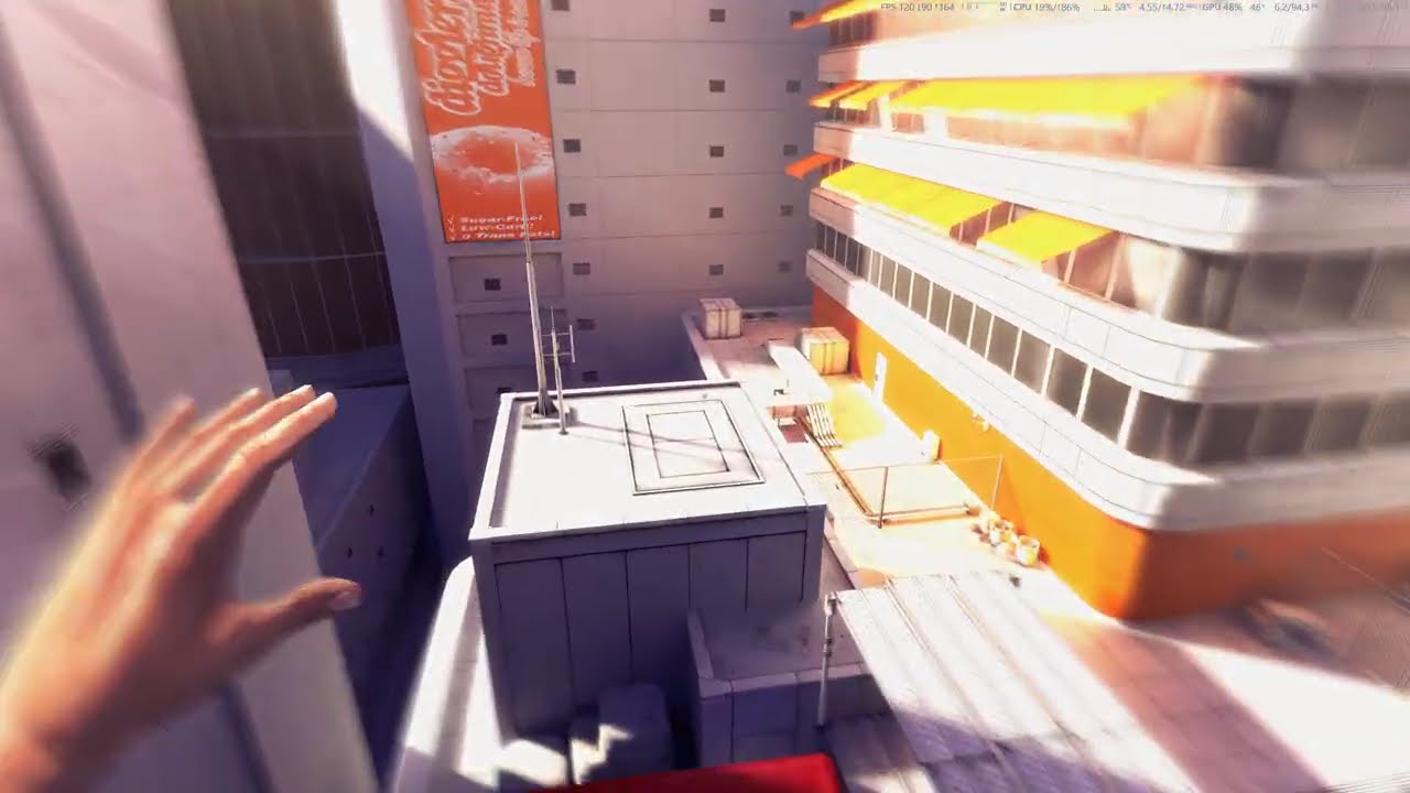 Mirror's Edge Test (4K120hzPhysX)