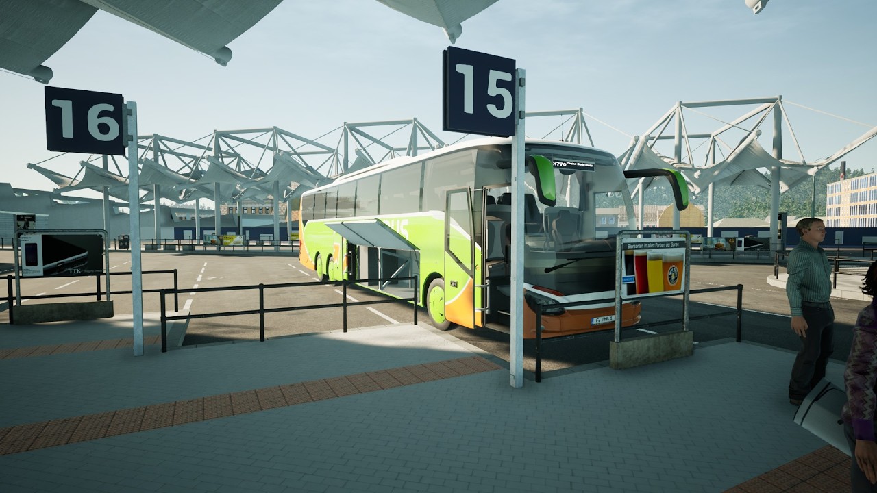 Prague - Ceske Budgejovice | Setra S519 (Comfort Class HD) | Fernbus Coach Sim