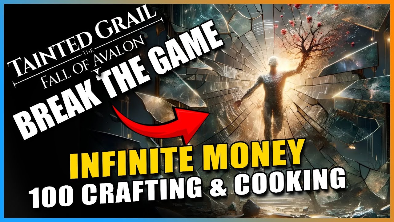 Infinite GOLD, 100 Cooking, 100 Crafting, 30 DMG Arrows, WYRDSTONE, Ethereal Codweb! Tainted Grail
