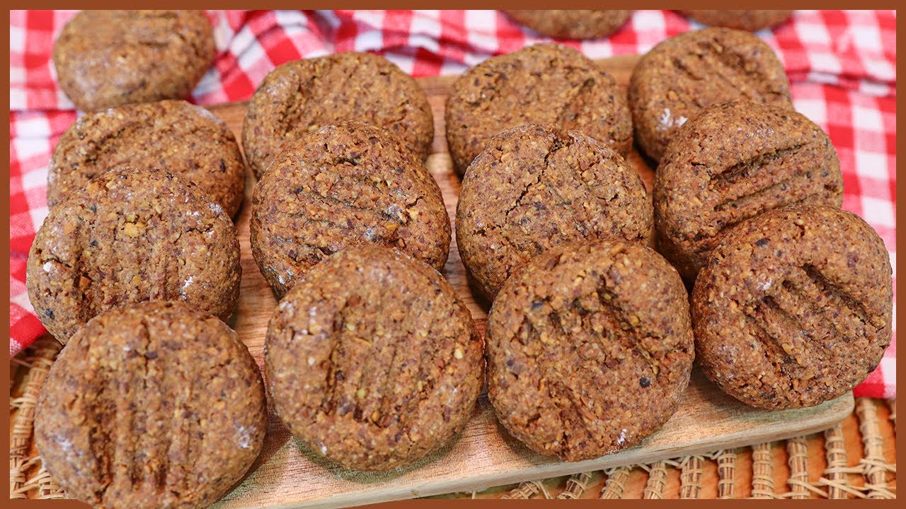 BISCOITO DE AMENDOIM COM APENAS 4 INGREDIENTES