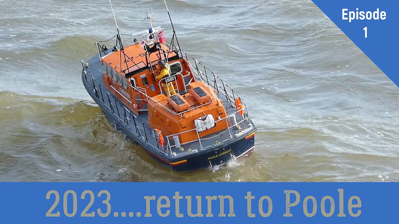 Model is a timely tribute - Tyne Class Model Lifeboat - Poole 2023 Episode 1 
