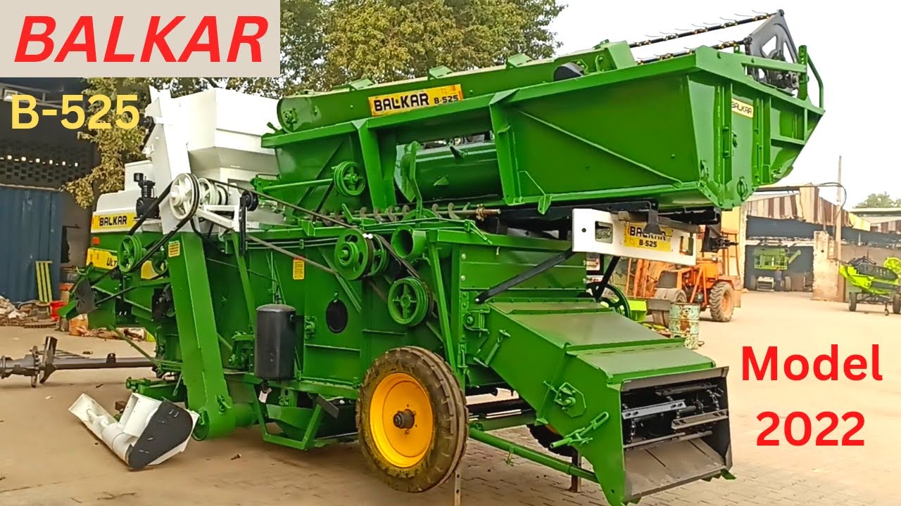 Balkar B-525 Tractor Combine harvester Model- 2022 | Tractor combine harvester | Balkar Combine