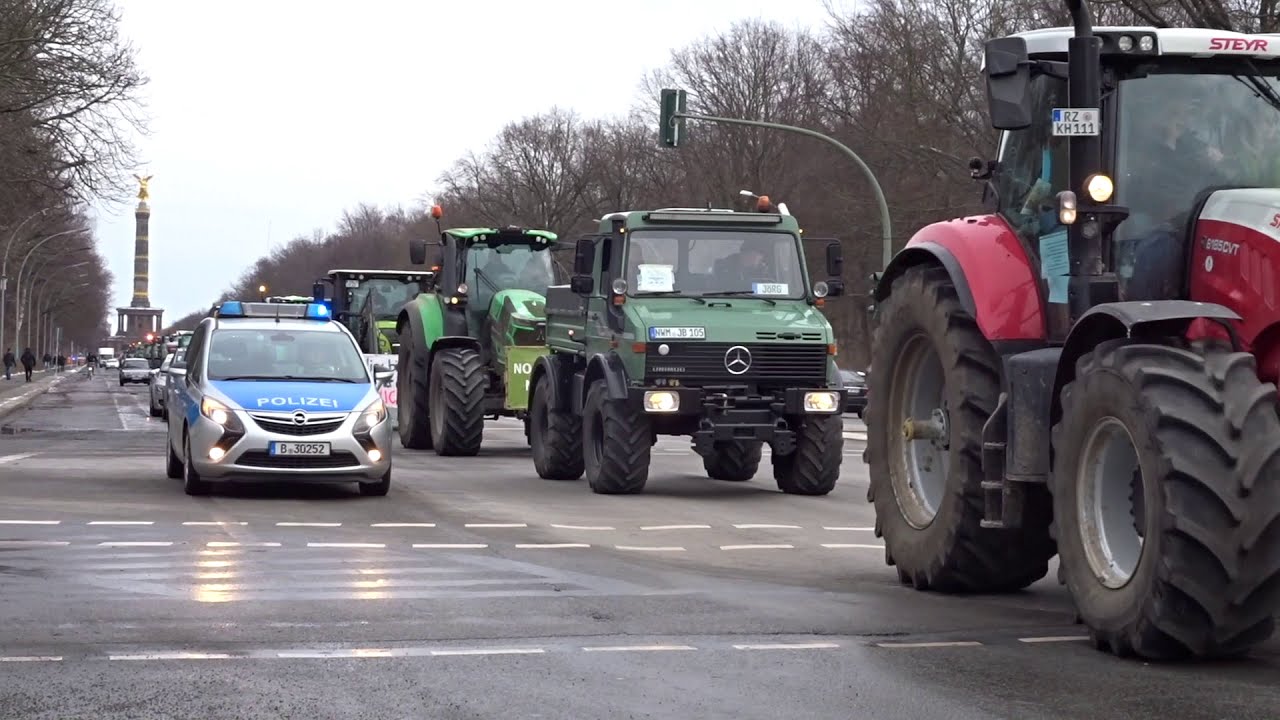 BAUERNDEMO - Berlin 2021