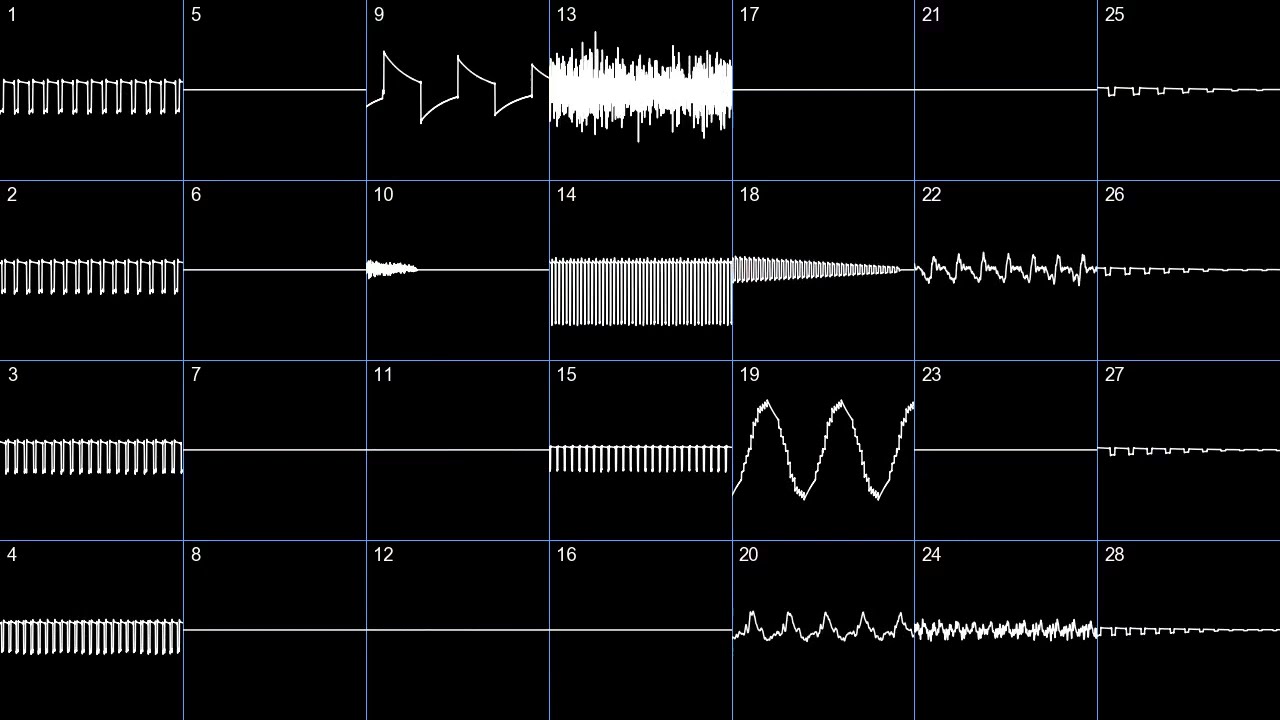 vince kaichan - rollerdisco rumble (oscilloscope)