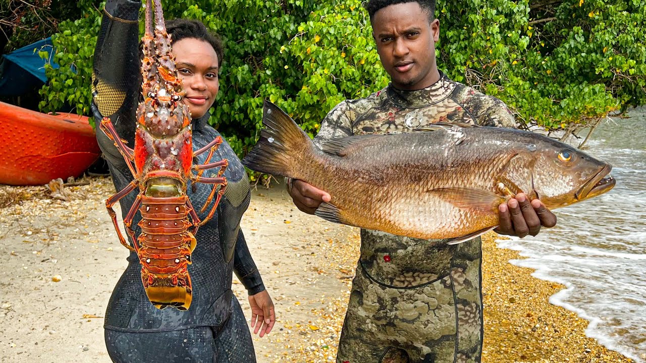 🇹🇹 Travel & Spearfish Trinidad & Tobago | Catch, Clean N Cook