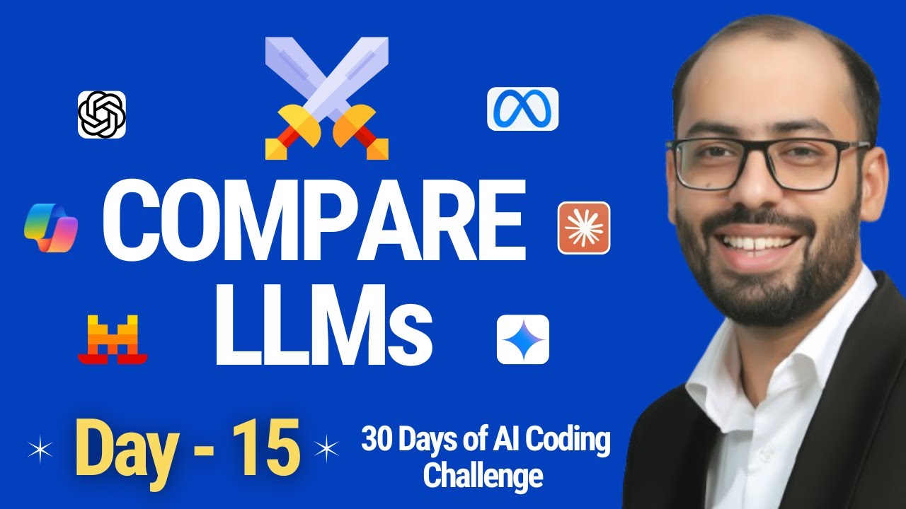 Which AI Model Should You Use? 🤔 | LLM Comparison Arena | Day 15 of 30 Days of AI Coding Challenge