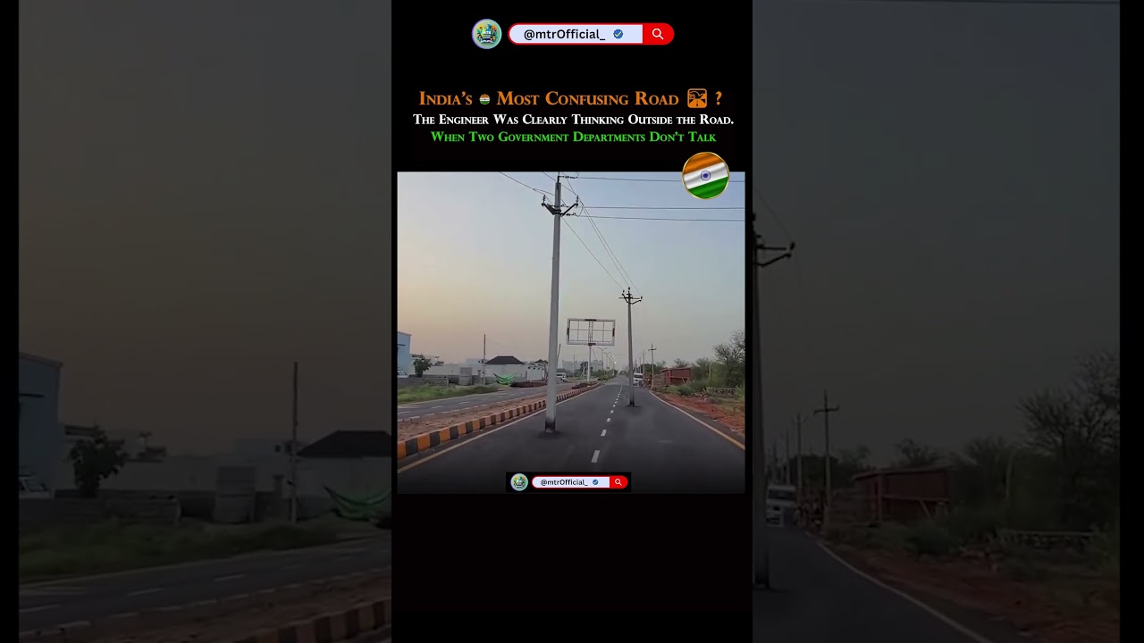 This Jaipur Road Broke Every Engineering Rule 💀 #civilengineering #india #fails