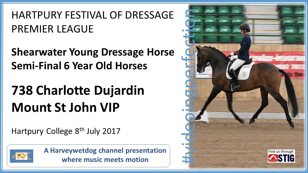 HARTPURY FESTIVAL OF DRESSAGE: Charlotte Dujardin MSJ VIP