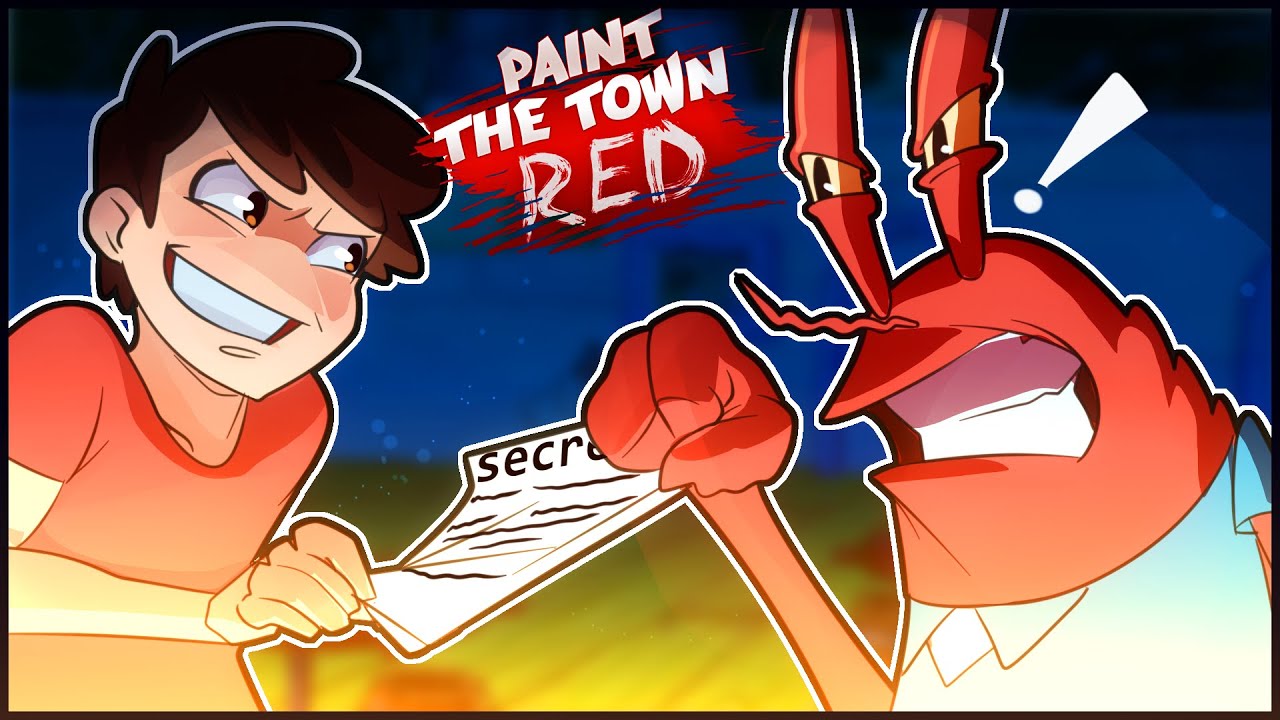 🔥 MISJA: UKRAŚĆ RECEPTURĘ NA BURGERY KRABA! | PAINT THE TOWN RED