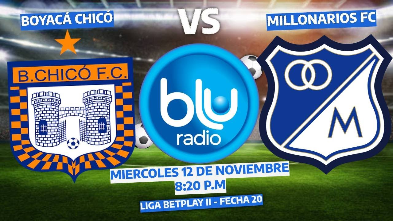 🔴 EN VIVO 🔴 BOYAC&Aacute; CHIC&Oacute; VS MILLONARIOS FC | F&Uacute;TBOL PROFESIONAL COLOMBIANO | FECHA 20