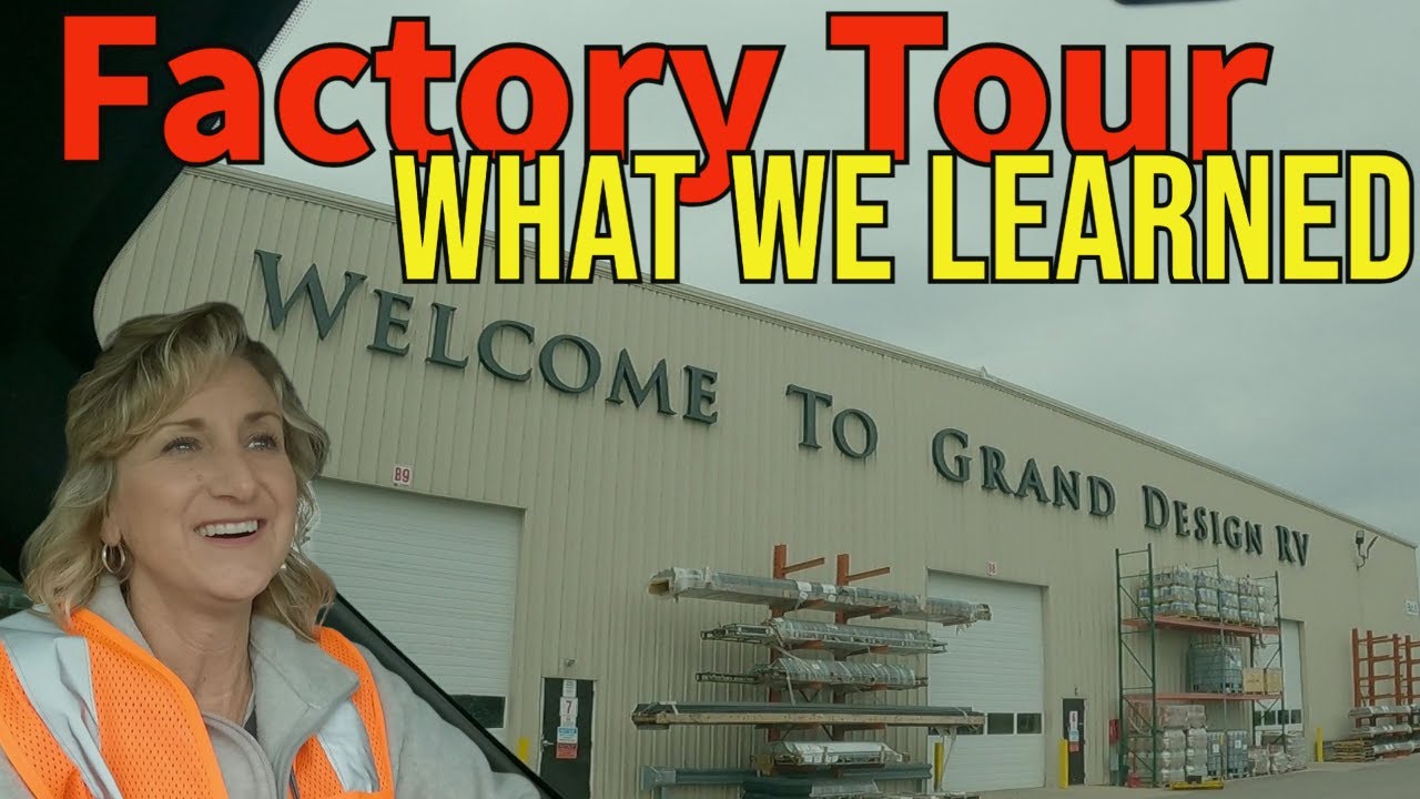 RV LIFE: Grand Design Factory Tour Time // RV Refrigerator 12 Volt Conversion