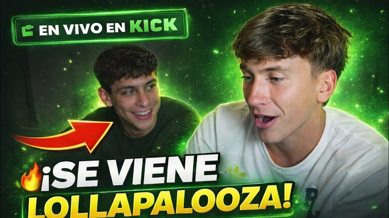 MARCOS GILES EN VIVO con MANU 😱 Hablan del Lollapalooza, profes del secundario y la Finalissima