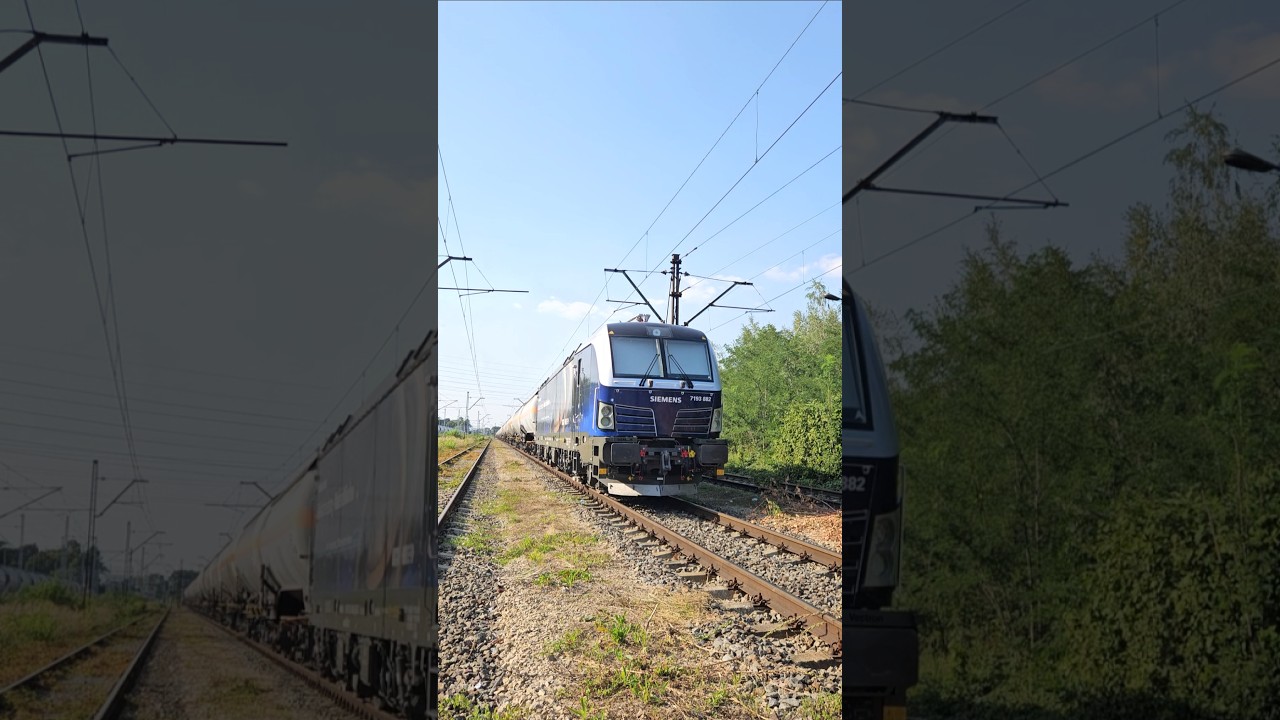 7193 882 #pkp #pociąg #kolej #Vectron #shorts #Olavion