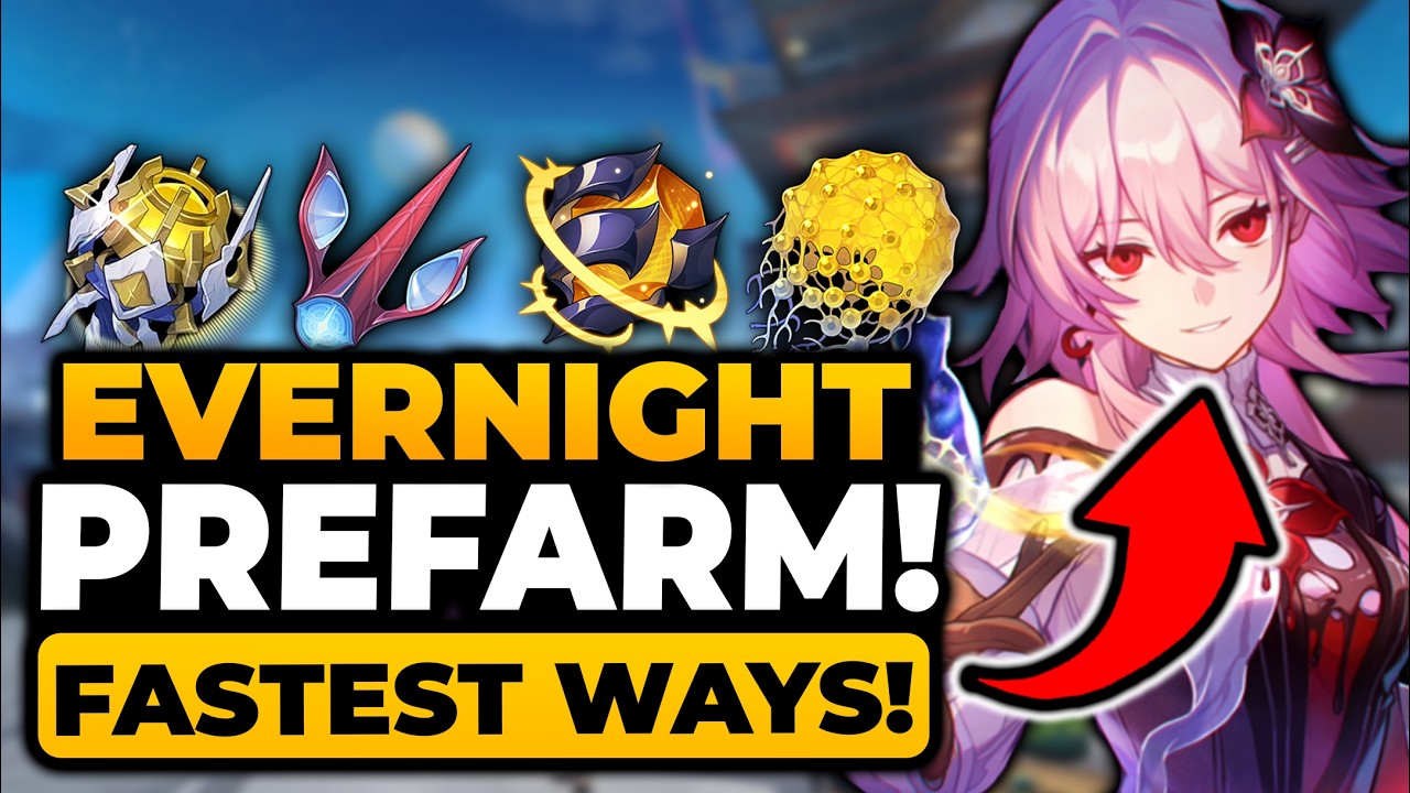Evernight Prefarm (ULTIMATE GUIDE) Materials, Relic & MORE | Evernight HSR, HSR Evernight, Evernight