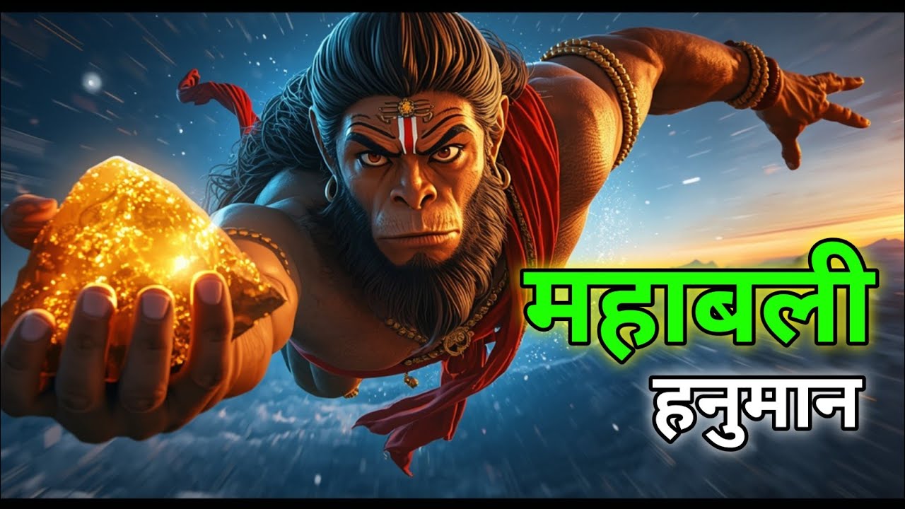 संजीवनी पर्वत और हनुमान का विवेक | शक्ति से बड़ा धर्म 🙏 #Hanuman #Sanjeevani #Ramayan #Bhakti