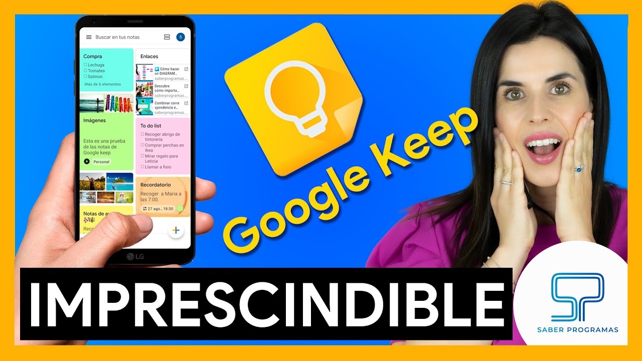 🟡 Cómo usar GOOGLE KEEP en tu CELUAR / MÓVIL | Guía completa