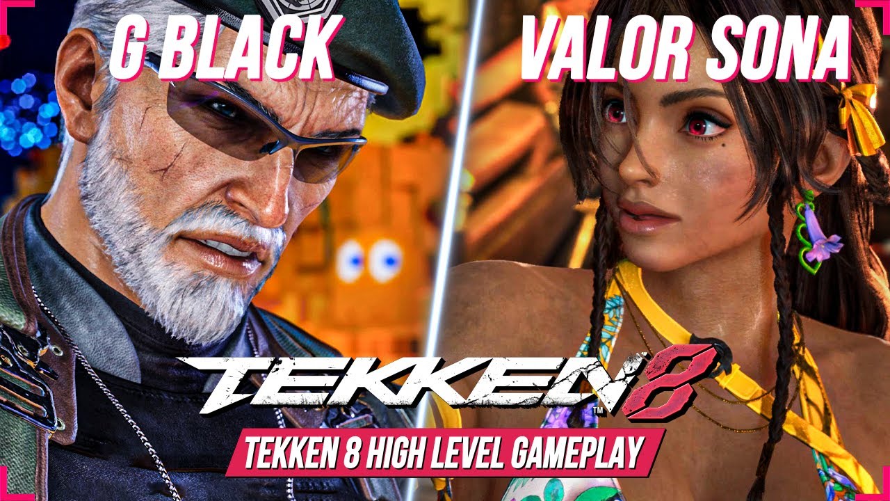 TEKKEN 8 ⚡ G Black (VICTOR)  Vs  ValorSona (MIARY ZO) 💪 T8 High Level Gameplay