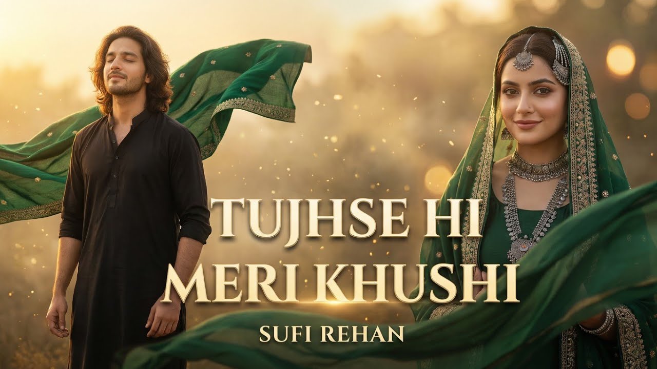 TUJHSE HI MERI KHUSHI | Soulful Sufi Love Story at Golden Sunset | Heart Touching 8K Romantic  2026