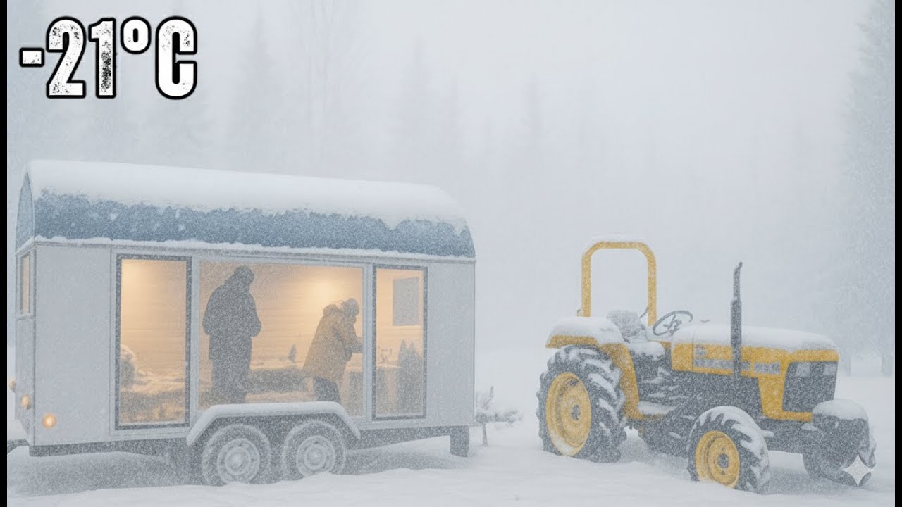 I Survived at  -21&deg;C in YAKUTIA | Camping in The HEART of SIBERIA