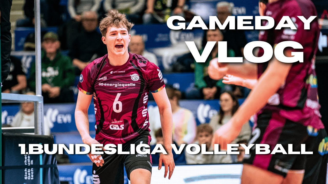 1.BUNDESLIGA VOLLEYBALL!!🏐Ist das das SPANNENSTE MATCH DER SAISON?!!🤯 | VLOG 49