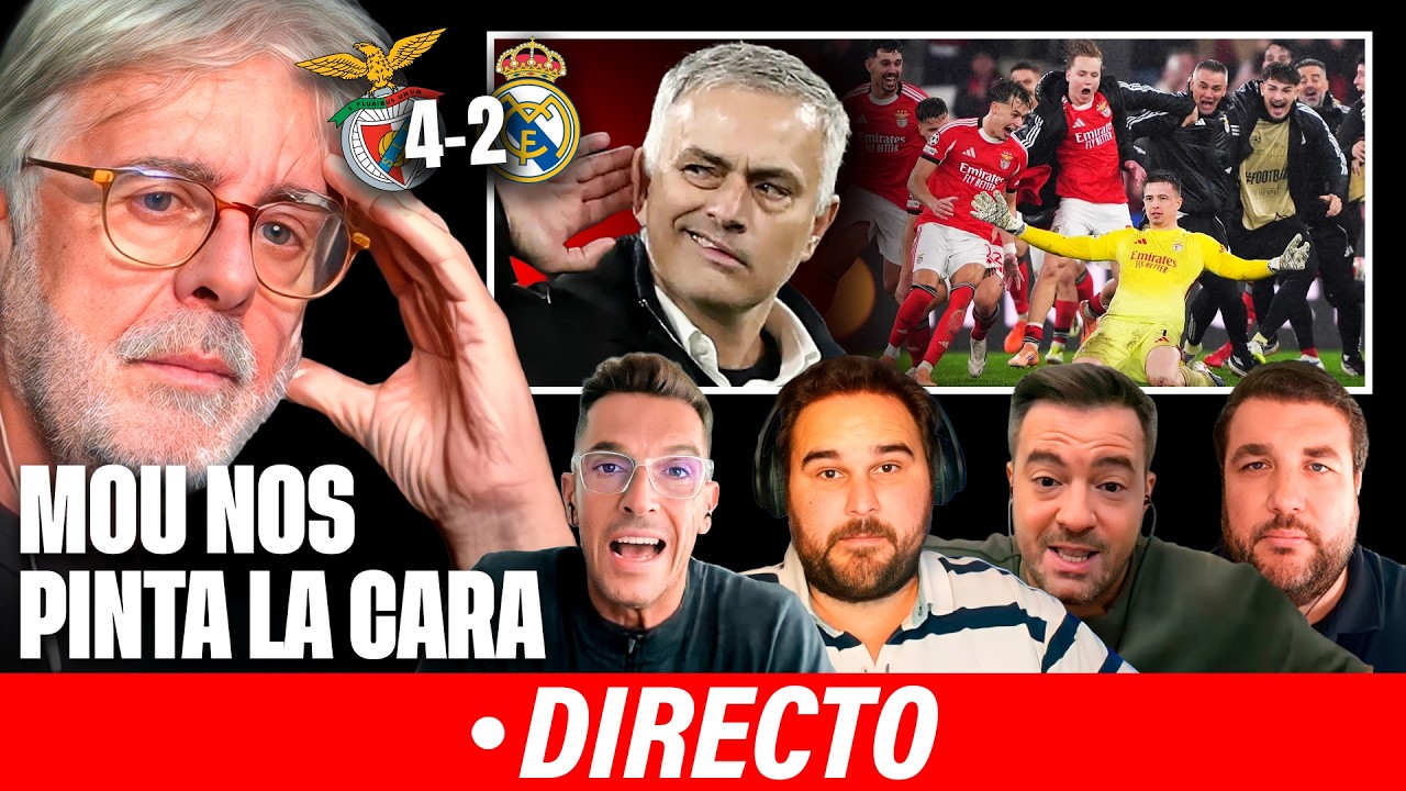 🔴 LAMENTABLE, VERGONZOSO... | BENFICA 4-2 REAL MADRIRD