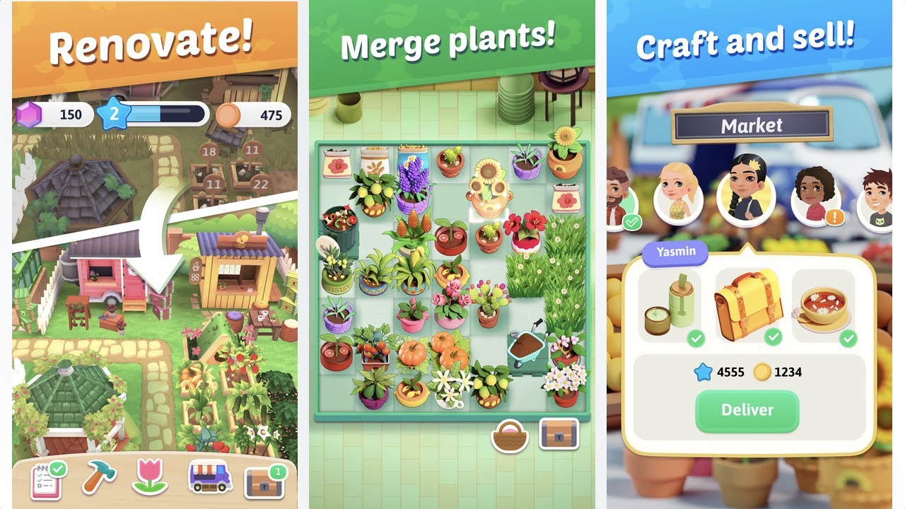 Plantopia - Merge Garden