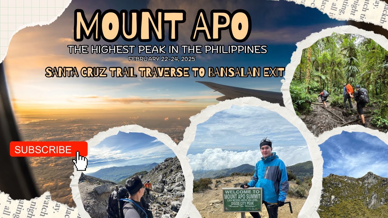 Mt. Apo: Conquering the Highest Peak in the Philippines | 3D2N Traverse (Sta. Cruz to Bansalan)